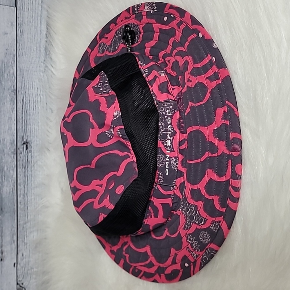 Columbia Omni-Shade Pink Print Hat Youth OS
